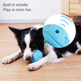 Pet Dog Cat Chew Toy Ball Puppy Teething Toys Interactive Balls Bite Resistant Tooth Cleaning Squeak Toy Vocal Chewing Rubber