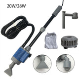 20/28W Electric Fish Tank  Water Change Pump Aquarium Cleaning Tools Water Cleaner Siphon Water Filter Pump Aquarium Accessories