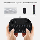 I8 Air Mouse 2.4GHz Mini Keyboard Wireless Touchpad No Backlit Remote Control For X96 mini H96max Android TV BOX PC Gamepad
