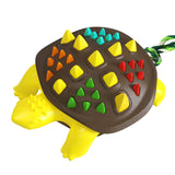 MEOWS Dog Chew Toys Toothbrush Turtle Shape Rub And Clean Tooth Remove Calculus Dulable Licking Bite