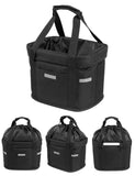 MTB Bicycle Front Basket Removable Waterproof Bike Handlebar Canvas Small Pet Dog Carry Carrier Frame Bag Bicycle 2023 New