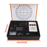 Optical Concave Convex Lens Prism Set Physical Optical Kit Laboratory Equipment