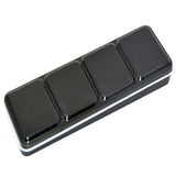 Empty Solid Watercolor Box acuarelas aquarela Case Tin for 24 Colors Artist Drawing Paint Box Palette Painting Supplies