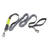 Outdoor Dog Running Padded Waist Bag Belt Reflective Strip Elastic Leash Perfect Walking Training Pet Leash Set Hands Free