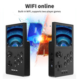 Handheld Game Console S905D3 Chip 3.5 Inch Fit IPS Screen Children's Gifts Support Switch Android Native System (64G)
