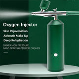 Facial Airbrush Water Oxygen Injector Compressor 0.3mm Nano Fog Mist Sprayer Makeup Tattoo Cake Nail Art Spray Gun Body Care