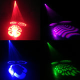 LED Spot 60W Moving Head Light Gobo/Pattern Rotation Manual Focus With DMX Controller For Projector Dj Disco Stage Lighting