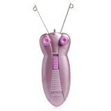 Electric Body Face Facial Hair Remover Defeatherer Cotton Thread Epilator Kit