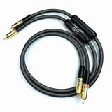 Hifi RCA Cable Taralabs Air No. 2 Limited Signature Edition HiFi Amplifier Audio Line Gold Plated Plug