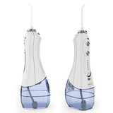 Portable oral irrigator usb rechargeable water flosser Dental Water Jet 300ML 5Models Water Tank Waterproof Teeth Cleaner