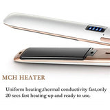 Hair Straightener Flat Iron Straightening Curling Iron Ceramic Heater Hair Iron Curler Fast Heating Hair Crimper Curling Tongs