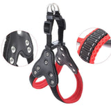 Dog harness collar dog leash Strong nylon Reflective for small meduim big dog vest bling rhinestone harness pet dog accessories