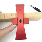 Dovetail Marker Wood Dovetail Tool Woodworking Swallowtail Scriber Precise Dovetail Guide with 1:5, 1:6,1:7, 1:8 and Slopes