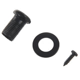 2set Guitar Sealed Small Peg Tuning Pegs Tuners Machine Heads for Acoustic Electric Guitar Guitar Parts( Black 6R6L)