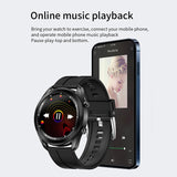 TK88 Smart Watch Men 1.28 inch Rotating Bezel Screen Bluetooth Call Music Playback Smartwatch men For Android Ios VS P8 Plus L16