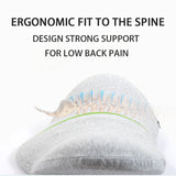 Bed Lumbar Pillow Lumbar Pad Pregnant Women Sleep Memory Foam Lumbar Support Pillow Sleep Lumbar Pad Car Seat Lumbar CushionSoft