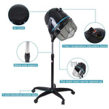 Stand Hair Dryer Adjustable Hooded Floor Hair Bonnet Dryer Salon Hair Styling Tool 1000W Adjustable Temperature Timing Hair-dry