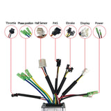 Dropship-36V 48V 350W 17A Electric Bicycle Sine Wave Controller With LED900S Display&amp;Thumb Throttle And Sensor E-Bike Accessorie
