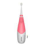 Seago SG-902 Green/Yellow child baby sonic electric toothbrush intelligent vibration with LED light and smart reminder for baby