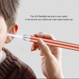 Ear Wax Removal LED Flashlight Tool Set for Baby And Adults Ear Pick Stainless Steel