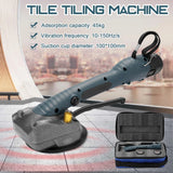 Cordless Tile Tiling Machine Li-ion Smart Wall Floor Tiles Laying Vibrating Tool with 100*100mm Suction Cup with 1/2pcs Batter