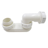 NEW Bathtub and shower room trap,Pure white deodorant drainage elbow,Bathroom accessories, perfect fit