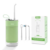 Uofenna W2 Portable Oral Irrigator Water Flosser USB Rechargeable Dental Water Jet Waterproof Teeth Cleaner Water Tank