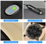 Car blowing air-conditioning cool wind cold air massage cushion summer ice silk cushion refrigeration cooling ventilation