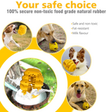 Dog Chew Toys for Aggressive Chewers Large Medium Breeds Dog Puzzle Toys Interactive Treat Dispensing Slow Feeder Durable Safe