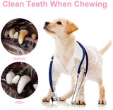 Rope Dog Toy,7 PCS Indestructible Dog Toys for Puppies &amp; Small Dogs,Chew Toys Teeth Training Interactive Toy Natural Cotton pink