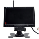 7 Inch Car Monitor Screen Rear View Camera For Truck Bus  TFT Rear View Monitor 12V-24V Display 2.4G 12V-24V Wireless