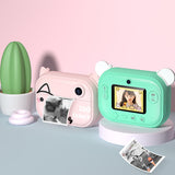 Children Kids Instant Print Camera With Thermal Photo Paper 1080P 12MP Child Birthday Gift Photo Video Digital Cameras For Girls