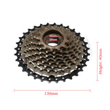 Threaded Steel 9 Speed 13-32T Freewheel Gear Flywheel Bicycle Parts Bike Freewheel Replacement Parts bike speed