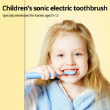 DIOZO Sonic Children's Electric Toothbrush DuPont Soft Bristles Small Brush Head Smart Toothbrush Thildren Teether