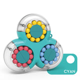 New Magical Bean Cube Rotating Toy Adults Stress Relif Magic Beads Fidget Toys Children Education Antistress Hand Fidget Spinner