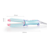 AD-Electric Hair Styler Curler Curling Irons Dryers Travel Hair Straightener Ceramic Ionic Hair Curler Hot Brush Eu Plug