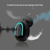 US 5.0 Bluetooth Headset TWS Wireless Earphones Twins Earbuds Stereo Headphones