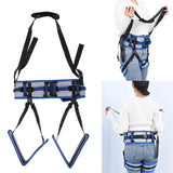 Patient Transfer Belt Soft Nylon Leg Loops Paralyzed People Body Lifting Aids for Hemiplegia Rehabilitation Easy Transfer