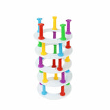 Pizza Tower Collapse Balance Game Stacking Blocks Kid Party Family Funny Games Crazy Crash Tower Thrill Challenge Education Toy