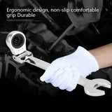 Automobile Ratchet Wrench 46-piece Key Wrench Set Flexible Universal Key Wrench Set Hand Tool Socket Wrench Car Repair Tool
