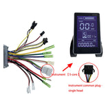 Ebike for JN 15A Square Wave SM with Light Controller GD06 Display for 36V/48V 250W/350W Electric Bike Conversion