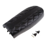 Universal Cafe Racer Vintage Cushion Flat Brat Styling Seat 53cm Black