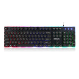 Vintage punk mechanical hand suspension round cap Esports light game keyboard matte key 19 keys without conflict