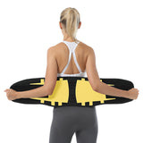 Men Women Adjustable Elastic Waist Support Belt Lumbar Back Medical Bone Orthopedic Exercise Brace Slimming Belt Waist Trainer