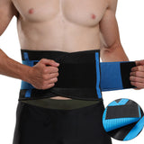 Men Women Adjustable Elastic Waist Support Belt Lumbar Back Medical Bone Orthopedic Exercise Brace Slimming Belt Waist Trainer