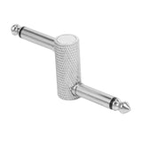 5X 6.35 Adapter Plug Pedal Coupler Sz Type Connector for Guitar Effect Pedal 1/4 Inch High-Grade Amplifier Adapter