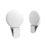 2022.1pcs Rechargeable Mini LED Flash Beauty Fill Light Portable Selfie Ring Flash LED 9 pcs Bulbs Beauty Light for Phone
