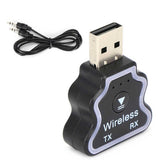 Adapter Wireless Audio Transmitter Receiver Adapter Practical for Computer for Car colorful atmosphere lights Audio Adapter