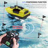 GPS Fishing Bait Boat with 3 Bait Containers Automatic Bait Boat with 400-500M Remote Range fishing accessories 2021
