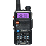 BaoFeng walkie talkie UV-5R two way cb radio upgrade version baofeng uv5r 128CH 5W VHF UHF 136-174Mhz &amp; 400-520Mhz